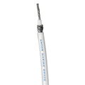Ancor RG 8X White Tinned Coaxial Cable - Sold By The Foot 1515-FT
